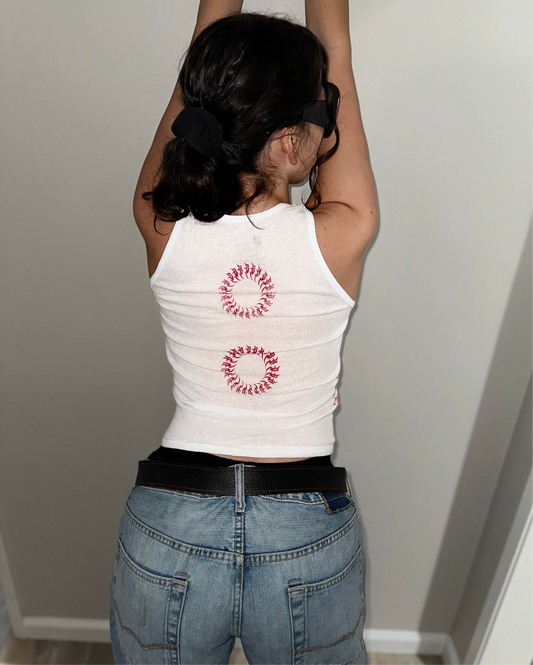 RED LOGO PRINT TANK